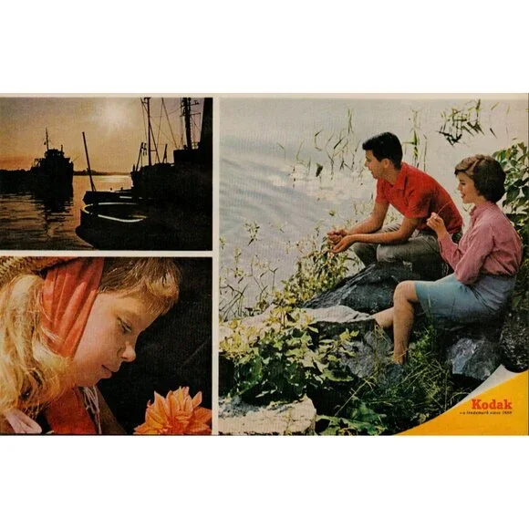 1965 Kodak Kodacolor,Kodachrome Film Vintage Print Ad (L21) - Picture 3 of 3